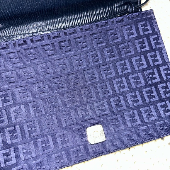 Fendi Navy and Black Shoulder Bag - Picture 6 of 12